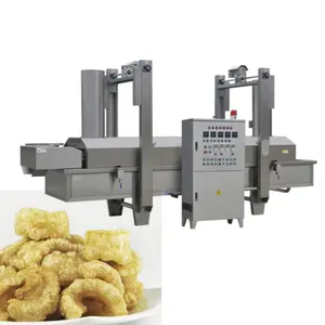 Starch Pellets Chips Fryer machinery Fry Puff Snacks Machinery