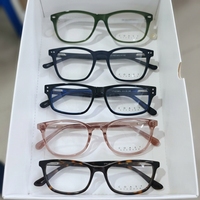 Déstockage : Montures de lunettes optiques en acétate de forme ronde, assortiment aléatoire de montures de lunettes