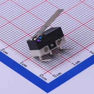 DM1-180D-1 Limit Switch Through hole Component (THT) Switch Single Pole Double Throw 12.7mm 5.7mm 6.6mm - Product Image 1