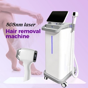 เครื่องกำจัดขนด้วยเลเซอร์ไดโอดไอซ์ 808 นาโนเมตร เลเซอร์ไดโอดเย็นกำจัดขนถาวร 755+808+1064 นาโนเมตร - Product Image 1