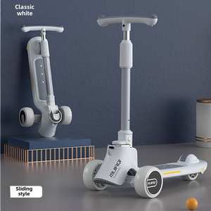 <span class=keywords><strong>3</strong></span>合1儿童平稳滚动踏板车车ABS塑料电池供电的2-4岁男女通用儿童坐着和站着 - Product Image 6