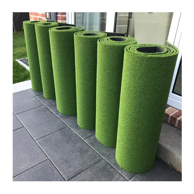 Custom Quality Uv Resistant Colorful Green Color Synthetic Garden Artificial Turf Carpet Grass For Landscape Decoration