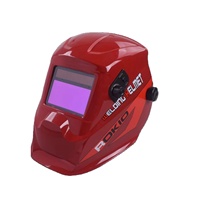 Casque de soudage à obscurcissement automatique à batterie au lithium rechargeable et cellule solaire pour l'entretien et la réparation