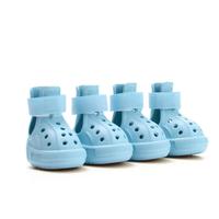Bottes pour chien de haute qualité, style mignon, pour petits chiens, imperméables, design fluorescent, visibles la nuit
