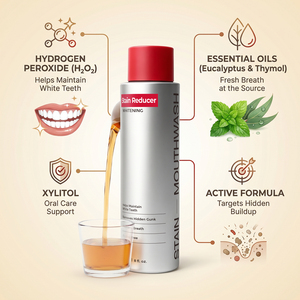 Enjuague Bucal de Larga Duración para Eliminar el Mal Aliento, Defensa Instantánea contra la Placa, Gingivitis, Fuerza Clínica - Product Image 5