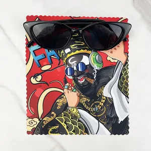 12*15CM Microfibre Suede Glass Cloth Sunglasses Lens Glasses Screen Watch Colored Microfiber Glasses Cleaning Cloth