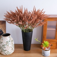 YC1074 vente chaude de plantes de fleurs artificielles en plastique queue de renard disponible en 4 couleurs pour la décoration de la maison, fête de mariage