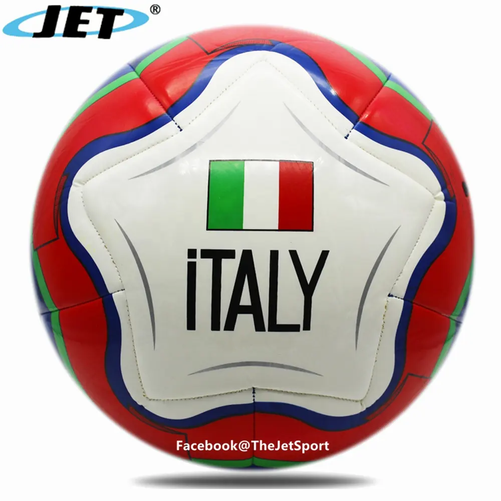 Italië PU Leer Butyl Blaas Voetbal Spelen Voetbal Game