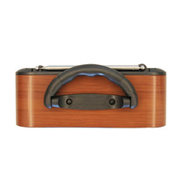 Radio multibande analogique rétro avec FM/AM/SW, Bluetooth, lecture MP3, réveil et batterie rechargeable