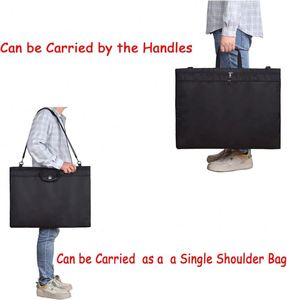 Portafolio de Arte BSCI de 18"X 24" con Correa para el Hombro, Bolsa de Transporte para Pósteres, Dibujos y Tableros de Anuncios Multiusos - Product Image 3