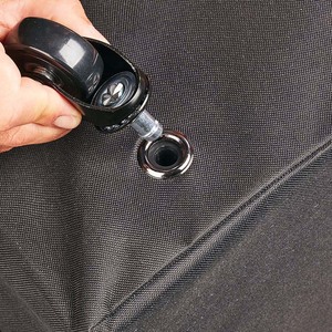 Système de protection de bicyclette, sac de voyage, <span class=keywords><strong>housse</strong></span> de vélo avec fermeture éclaire verrouillable et roues - Product Image 4