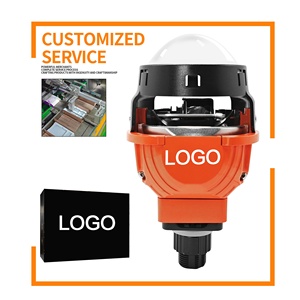 New Arrival 2.5-inch cao-lumen Led Đèn Pha 150 Wát đôi đèn cup ống kính hai tròng Bóng đèn siêu nhiệt từ chối bi LED ống kính máy chiếu - Product Image 3