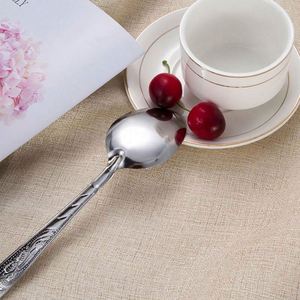 Best Selling Africa India Stainless Steel Flatware Set Dinner Spoon Fork Machine Polish Dinnerware Metal Cutlery Sets - Product Image 4