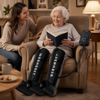 Bottes de récupération à compression d'air sans fil portables professionnelles, masseur ergonomique pour les jambes, appareil de pressothérapie pour blessures sportives