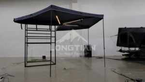 Toldo para Auto <span class=keywords><strong>de</strong></span> 270 Grados, 600D Oxford, Doble Varilla, Luz LED, Patas Ajustables <span class=keywords><strong>de</strong></span> 2m 2.5m, 4x4 SUV OEM, 8 Colores - Product Image 2