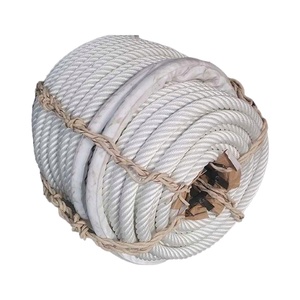 Cuerda Marina Flotante de Alta Resistencia de 28 mm-64 mm, 12 Hilos Trenzados de Polipropileno y Nailon para Amarre de Barcos y Embalaje - Product Image 1