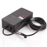 Chargeur pour ordinateur portable 12V 3.6A 48W AC avec câble américain pour tablette Surface Pro 1/2 1536