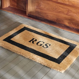 Custom Printed Personalized Flocked Coconut <b>Coir</b> Cocoa Coco Logo <b>Mats</b> - Product Image 6