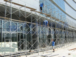 Máquina perfiladora de rollos para tablones de andamio, plataformas metálicas, pasarelas y tableros de acero galvanizado Vodley con PLC y motor - Product Image 6