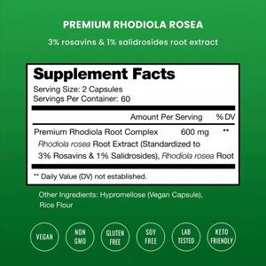 Oem <span class=keywords><strong>Rhodiola</strong></span> <span class=keywords><strong>Rosea</strong></span> Extract <span class=keywords><strong>Capsule</strong></span> Supplement Natuurlijke <span class=keywords><strong>Rhodiola</strong></span> <span class=keywords><strong>Rosea</strong></span> Extract Poeder Rosavin Pil <span class=keywords><strong>Capsule</strong></span> - Product Image 2
