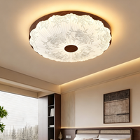 Plafonnier LED en forme de nuage, style crème français, avec base en fer et couvercle en acrylique, montage encastré, luminaires modernes pour chambre à coucher, éclairage chaleureux