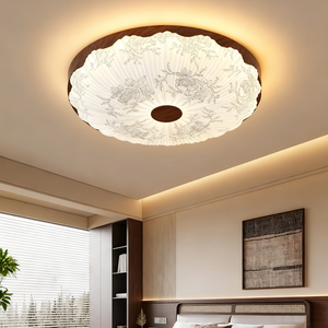 Plafonnier LED en forme de <span class=keywords><strong>nuage</strong></span>, style crème français, avec base en fer et couvercle en acrylique, montage encastré, luminaires modernes pour chambre à coucher, éclairage chaleureux - Product Image 2