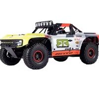 RC 1:10 Mini Bronco Brushless de Alta Velocidad 4WD de 4 Canales Listo para Usar, Camioneta de Carreras de Pista Corta de 200m para Interiores y Exteriores, Metálica