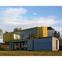 Maison pliante entièrement meublée maison modulaire à ossature petite maison préfabriquée portable de 20 pieds