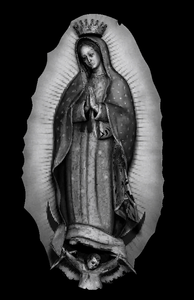 Großhandel profession elle benutzer definierte religiöse Serie Guadalupe Handwerk Göttin 3d Laser Kristall Lieferant - Product Image 4