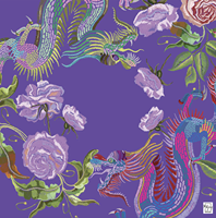 Safari Printanier - Tuiles de Mahjong Américaines en Acrylique de Luxe Version Premium Poli Miroir Bleu Ciel, Jeu Familial en Stock