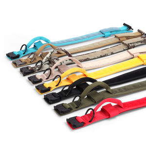 Collar táctico de nailon con hebilla de Metal para perros, accesorio de entrenamiento, resistente, mediano y grande, con parche grueso, con mango de Control - Product Image 5