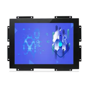 户外防水液晶开放式触摸屏显示器24英寸自动售货机工业液晶显示器