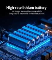 Nouveau compresseur d'air portable 12V pour voiture, moniteur de pression des pneus, jauge de pression numérique, matériau ABS, 8000mAh, lumière d'urgence, CE