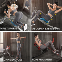 ZHOYA Ab Ceinture Abdominale máquina de ejercicio Abdominizer músculos abdominales Delgado funcional Crunch entrenador máquina de ejercicio