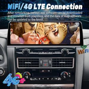 Écran Android 16,3 pouces pour Nissan Patrol Y62 Infiniti QX80 QX56 2010 - 2021 Autoradio Lecteur multimédia GPS CarPlay Navigation - Product Image 3