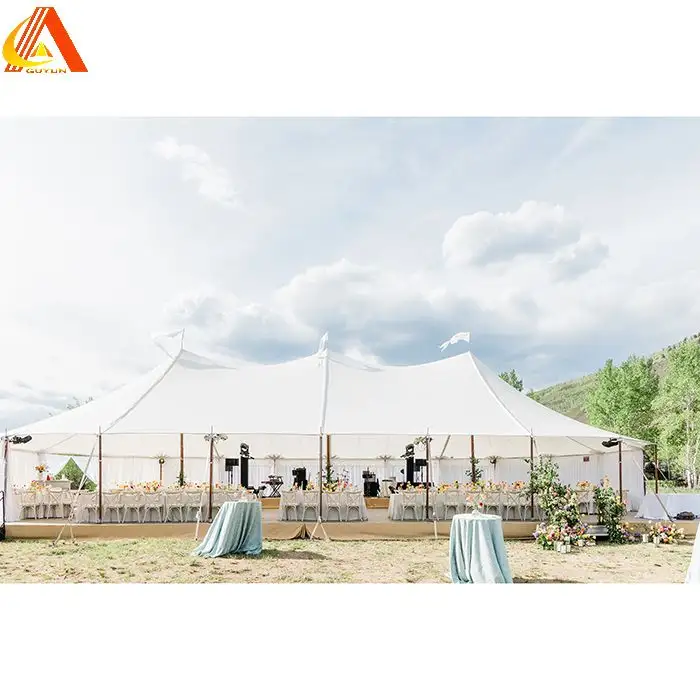 Factory price Wedding Tent Pole Tent Marquee for marriage heavy duty waterproof and windproof cheap and fine