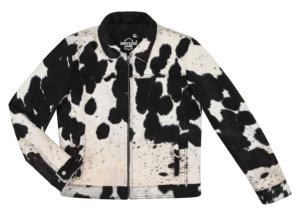 Custom 100% Genuine Black Cow <b>Fur</b> Leather Men’s <b>Jacket</b> Warm <b>Lined</b> YKK Hardware Private Label OEM/ODM Wholesale - Product Image 2