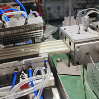 Machine de fabrication de panneaux muraux en film stratifié PVC, extrudeuse de panneaux muraux en grille rotative WPC PVC