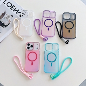 เคสอะคริลิกใสแบบแม่เหล็ก 2 in 1 สำหรับ iPhone 17 16 Plus, เคสสำหรับ iPhone 17 Pro Max พร้อมคลิปป้องกันกล้อง - Product Image 6