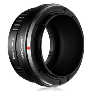 DSLR อะแดปเตอร์เลนส์กล้อง M42แหวนเลนส์เมานต์เลนส์กับ Z7 <span class=keywords><strong>Z6</strong></span> Ni * Kon อะแดปเตอร์ยึดเลนส์แนวคิด K & F - Product Image 2
