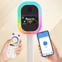 Photomaton DSLR élégant avec écran tactile parfait pour capturer des moments de mariage