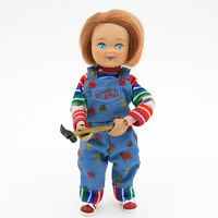 Figurine Chucky en tissu bleu édition limitée Ghost Baby Soul Returns, modèle de poupée, jouet, ornement Chachi, Garage Kits
