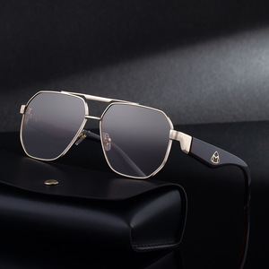 Lunettes de soleil Aviator Cyber Monday pour hommes, monture métallique, protection UV400, style conduite en extérieur - Product Image 2