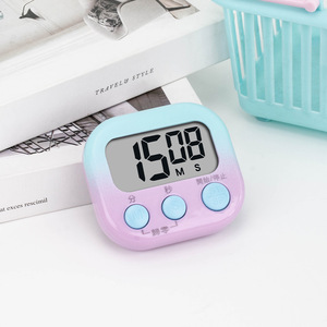 Temporizador con Pantalla LCD de Color Degradado, 60 Minutos de Cuenta Regresiva, Reloj Despertador para Cocina y Estudio, Fácil Operación, Forma Cuadrada - Product Image 4