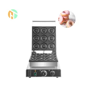 Hot Sale Kommerzielle Snack ausrüstung Automatische Donut Waffel bäcker Mini Donut Maker Maschine