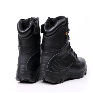 Botas de Combate TSB10 Negras, Transpirables, Ligeras, para Hombre, Botas Tácticas para Campamento, Botas Delta - Product Image 2