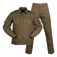 Uniforme tactique personnalisé Shinesia, ensemble de 2 pièces, pantalon cargo en coton, veste bomber pour homme - Haute visibilité, réfléchissant, imperméable, respirant