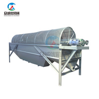 Produits pour le recyclage classifié des déchets de copeaux de bois, machine de criblage de sable minier de type tambour personnalisée pour le tamisage de l'argile