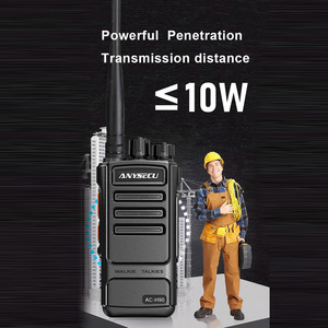ANYSECU NUOVO AC-H90 Radio UHF 10W 400-470MHz 16 Canali Ricetrasmettitore 2800mAh con Un Clic 50 CTCSS Walkie Talkie - Product Image 4
