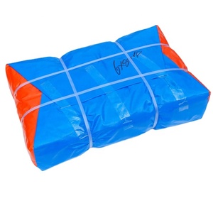 Nhà máy sản xuất trực tiếp cung cấp PE Tarpaulin PE vải màu xanh đậm và màu cam Tấm bạt PE - Product Image 6